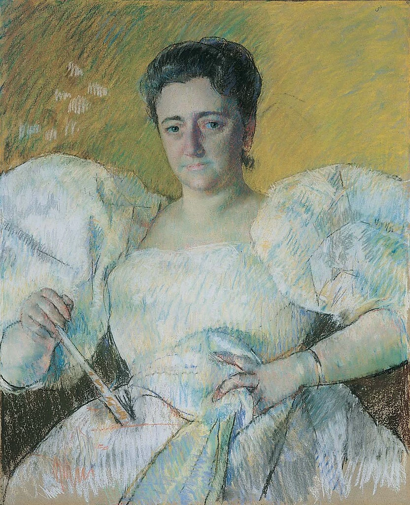 Mary Cassatt - 191, Ritratto di Louisine Havemeyer, Museo di Shelburne